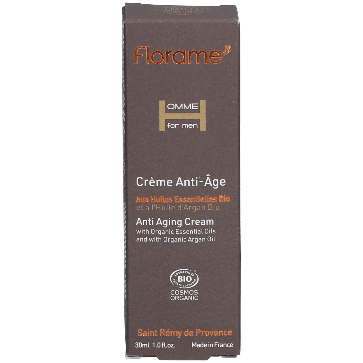 Florame Crème Anti-Âge Homme Bio