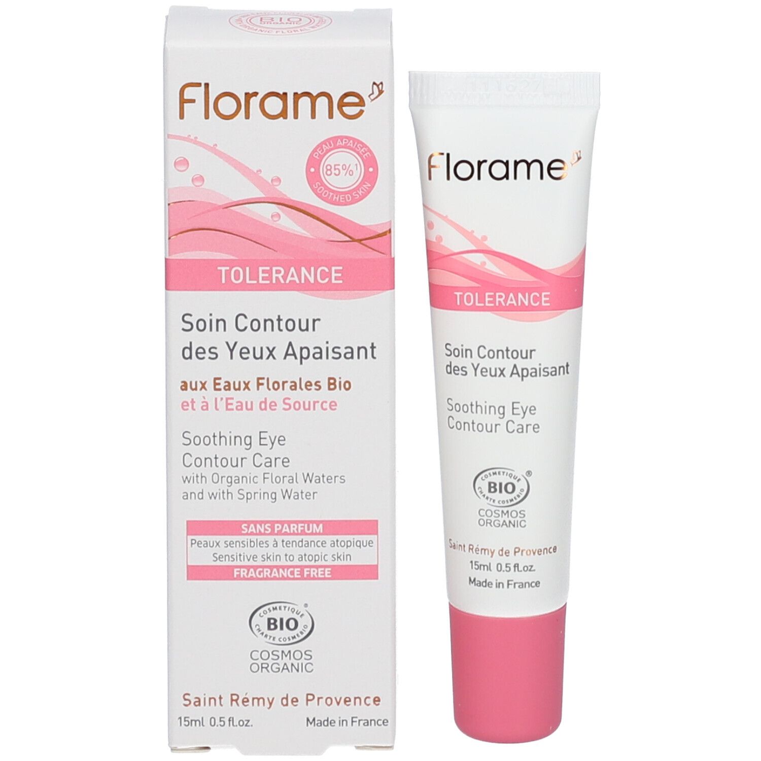 Florame TOLERANCE Soin Contour des Yeux Apaisant