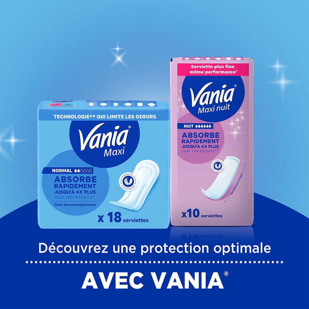 Vania Maxi Confort Serviettes hygiéniques normal