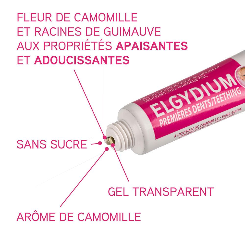 ELGYDIUM Gel premières dents