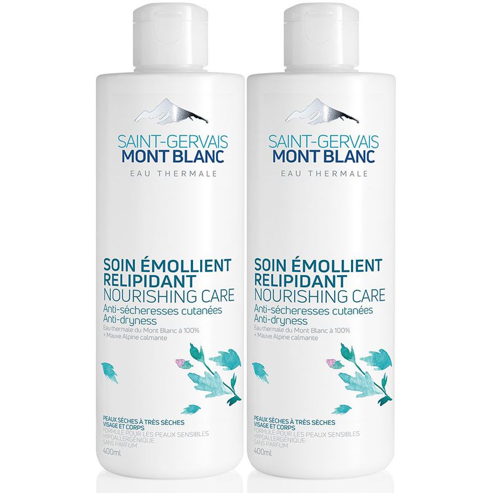 Saint-Gervais MONT BLANC Soin émollient relipidant 400 ml