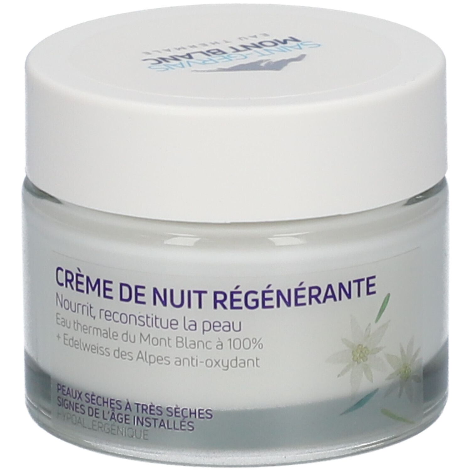 Saint-Gervais MONT BLANC Crème de nuit régénérante 50 ml