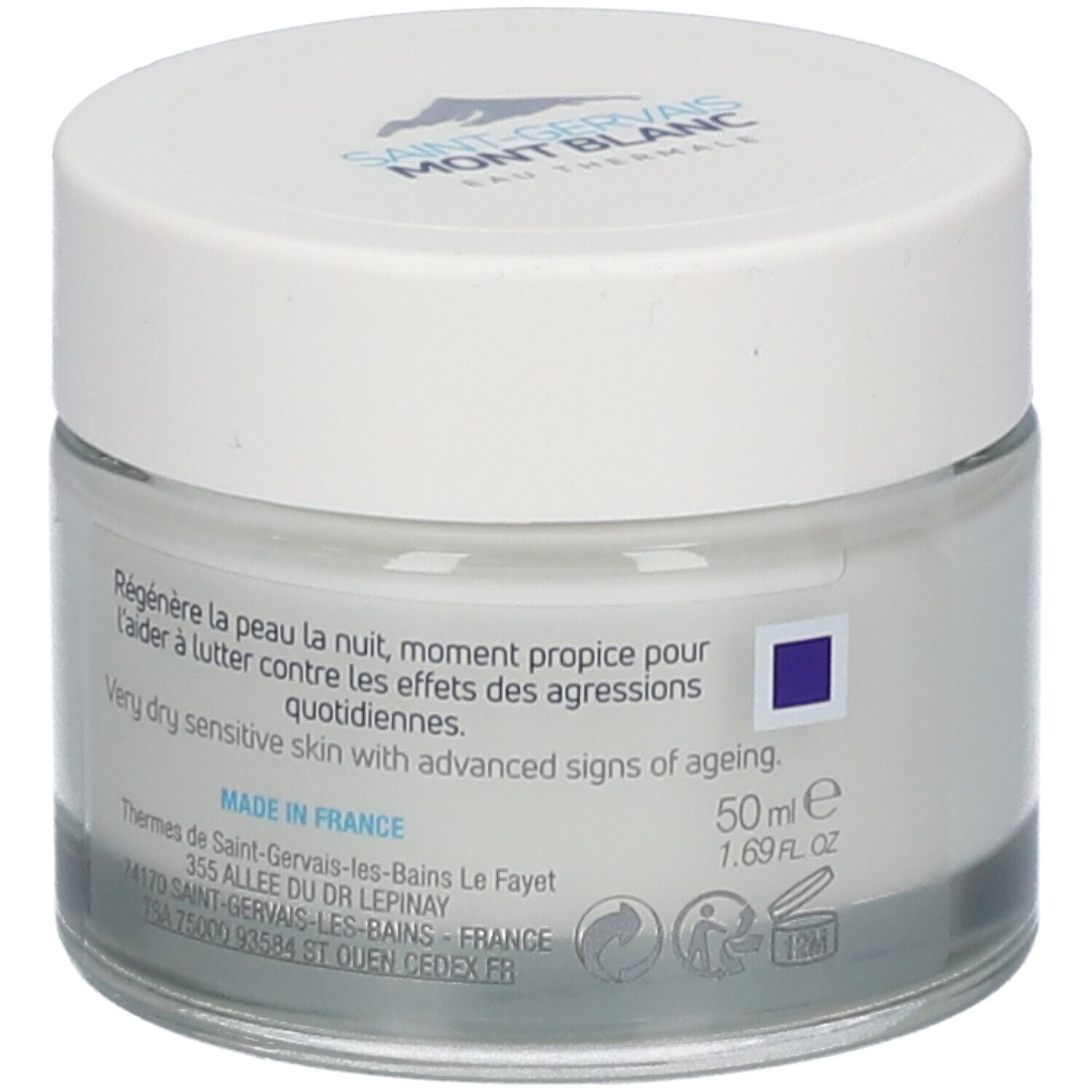 Saint-Gervais MONT BLANC Crème de nuit régénérante 50 ml