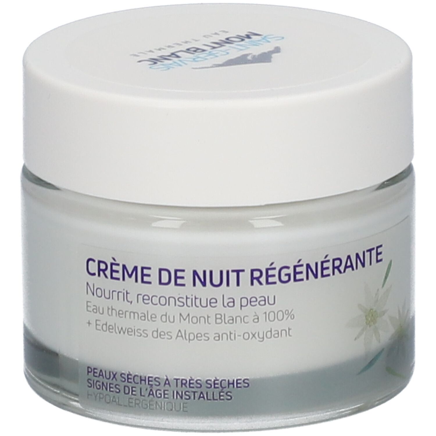 Saint-Gervais MONT BLANC Crème de nuit régénérante 50 ml