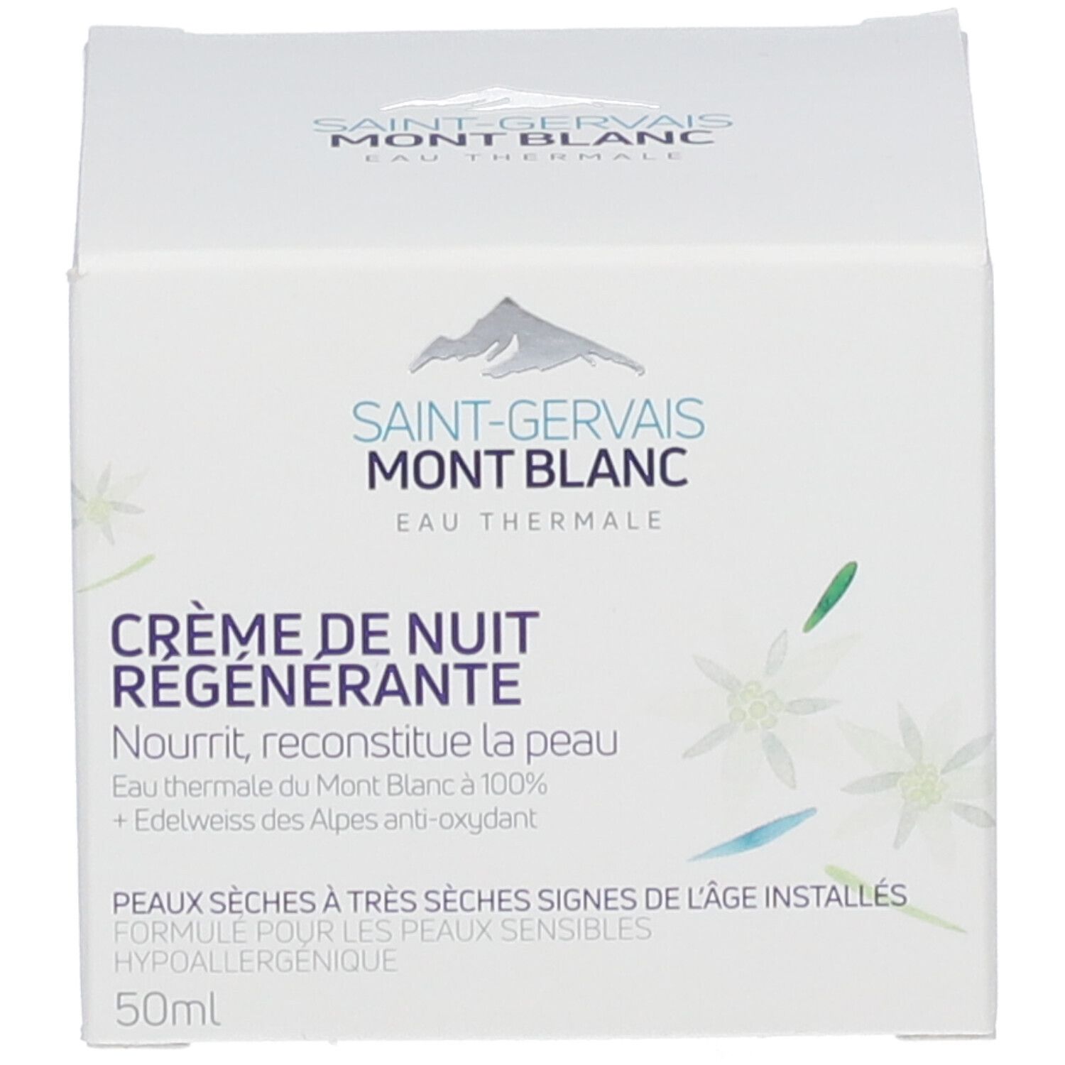 Saint-Gervais MONT BLANC Crème de nuit régénérante 50 ml