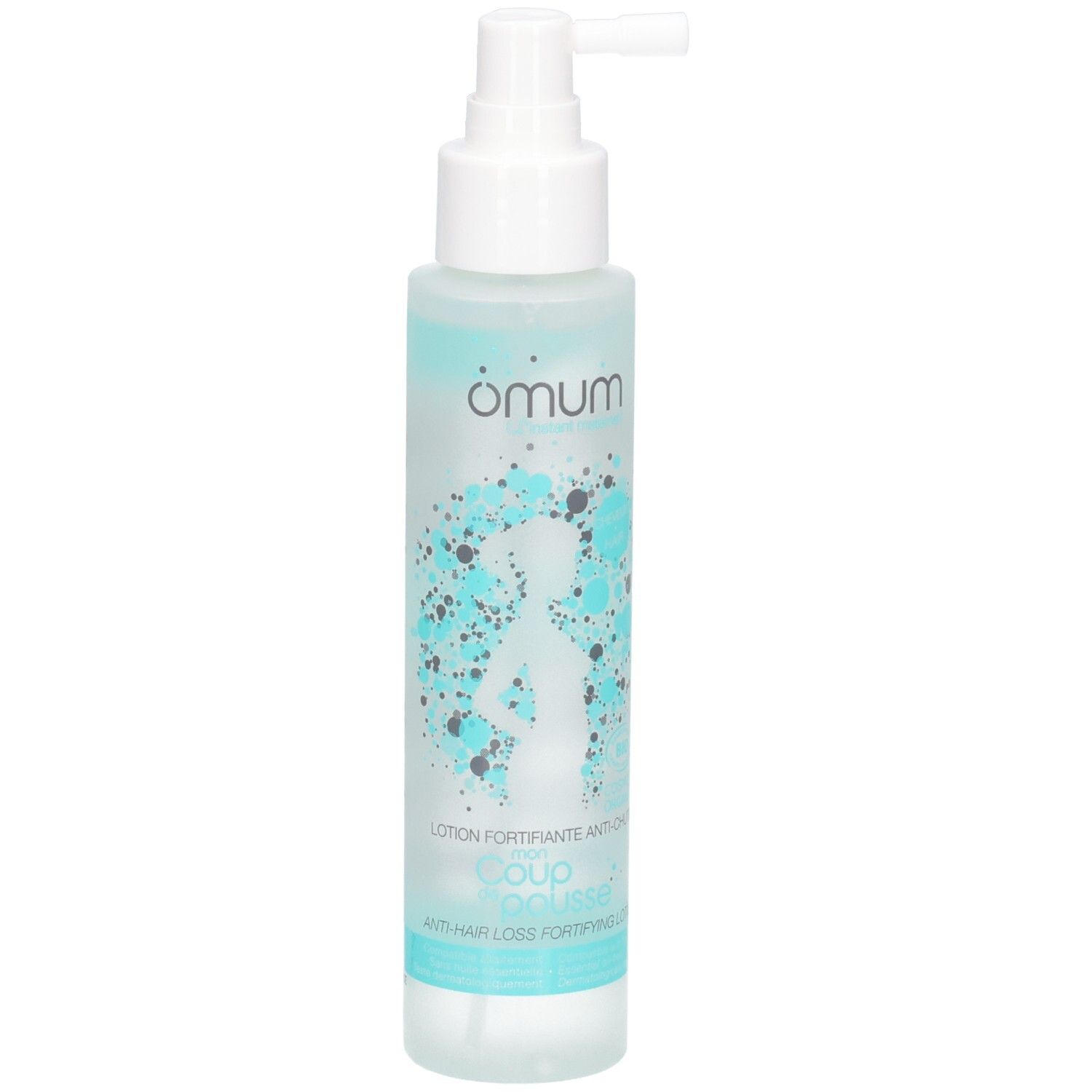 Lotion OMUM Mon Coup de Pousse avec spray.