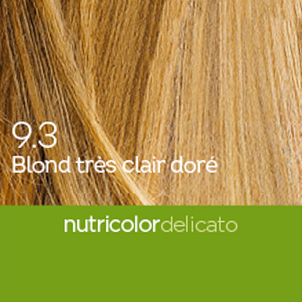BIOKAP Nutricolor Delicato Teinture pour Cheveux 9.3 Blond très Clair Doré
