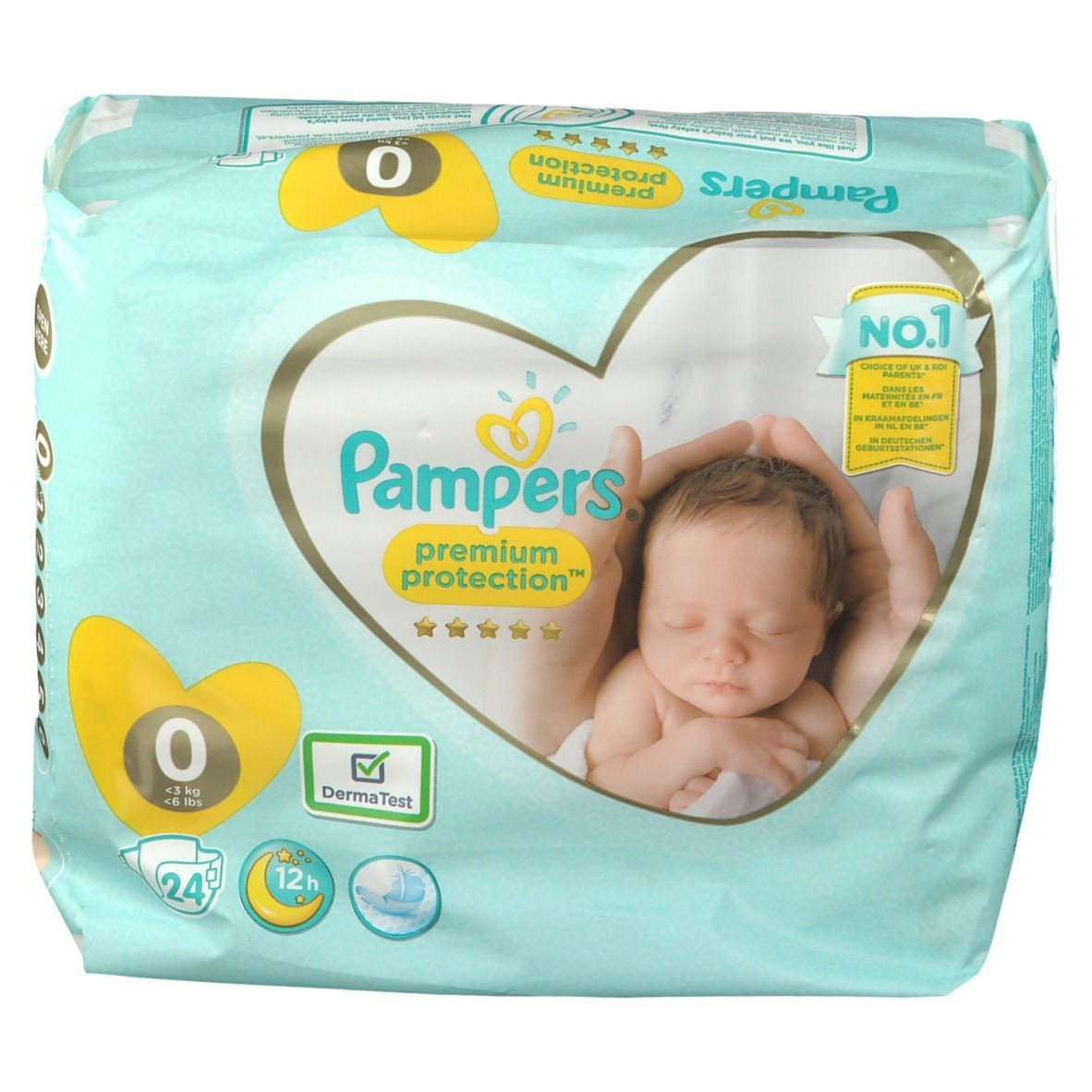 Pampers® Premium Protection™ Taille 0, 0 - 3 kg, Couches