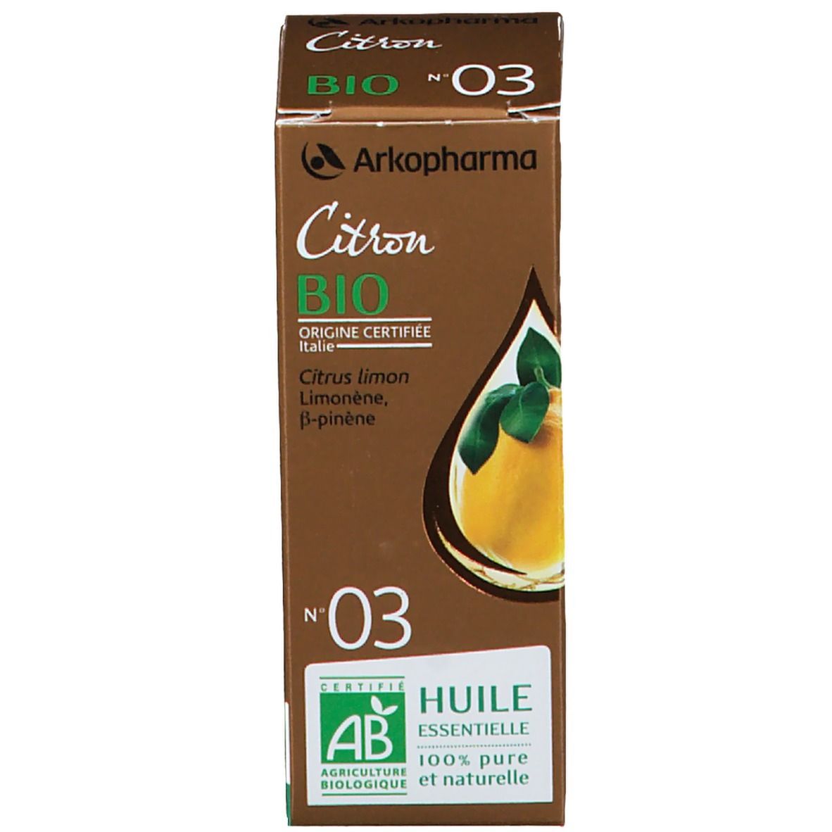 Arkopharma Huile essentielle de Citron BIO