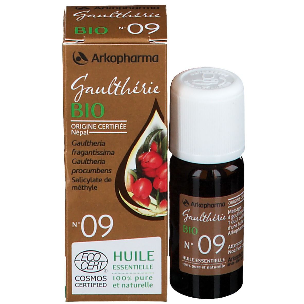 Arkopharma Huile essentielle de Gaulthérie BIO