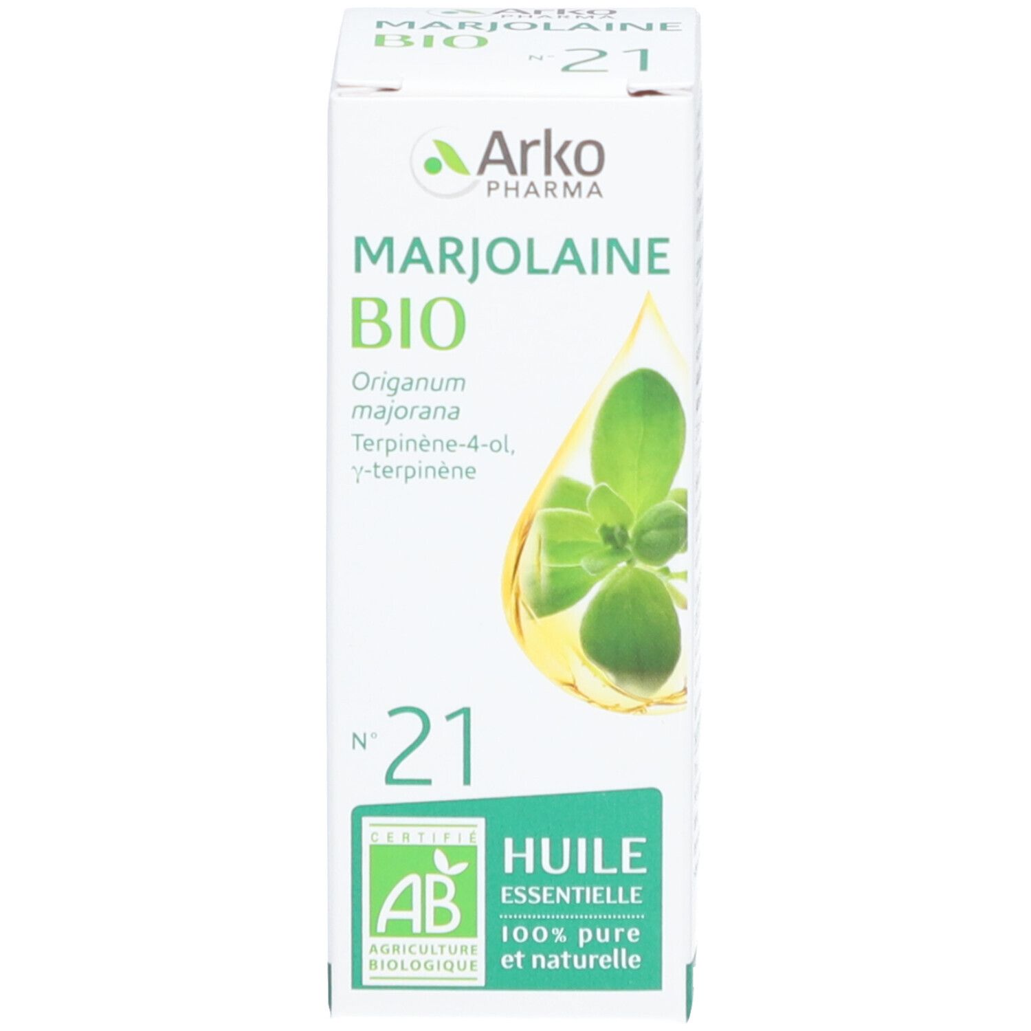 Arko essentiel huile essentielle bio 100 % pure et naturelle