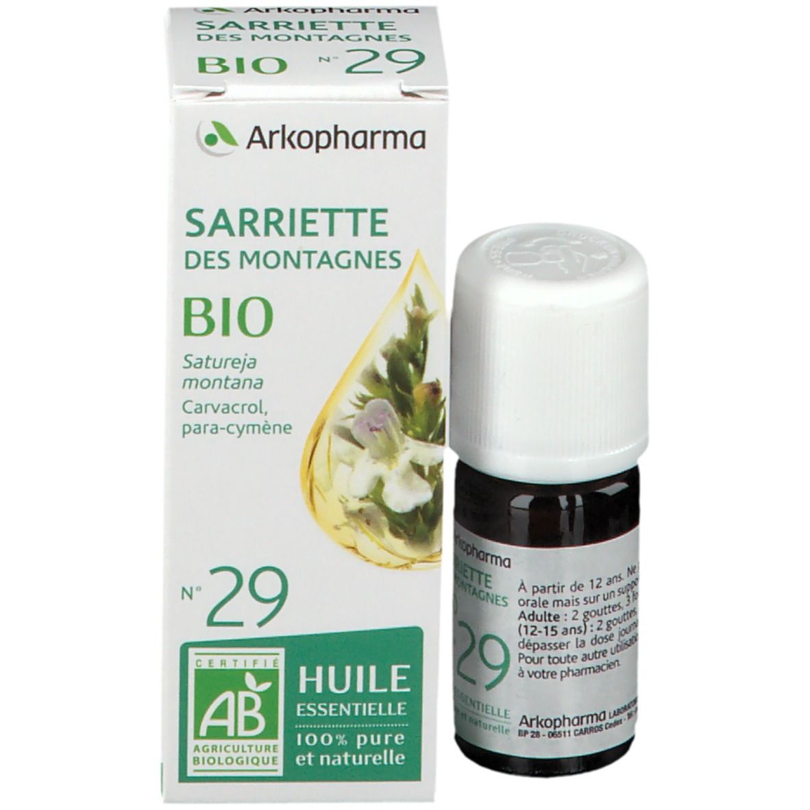 Arkopharma ARKO ESSENTIEL Olfae® Sarriette des montagnes N°29 Bio