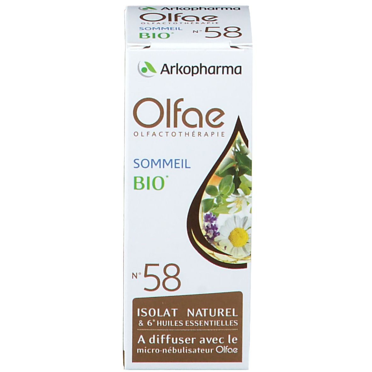 Arkopharma ARKO ESSENTIEL Olfae® Mélange Sommeil N°58 Bio