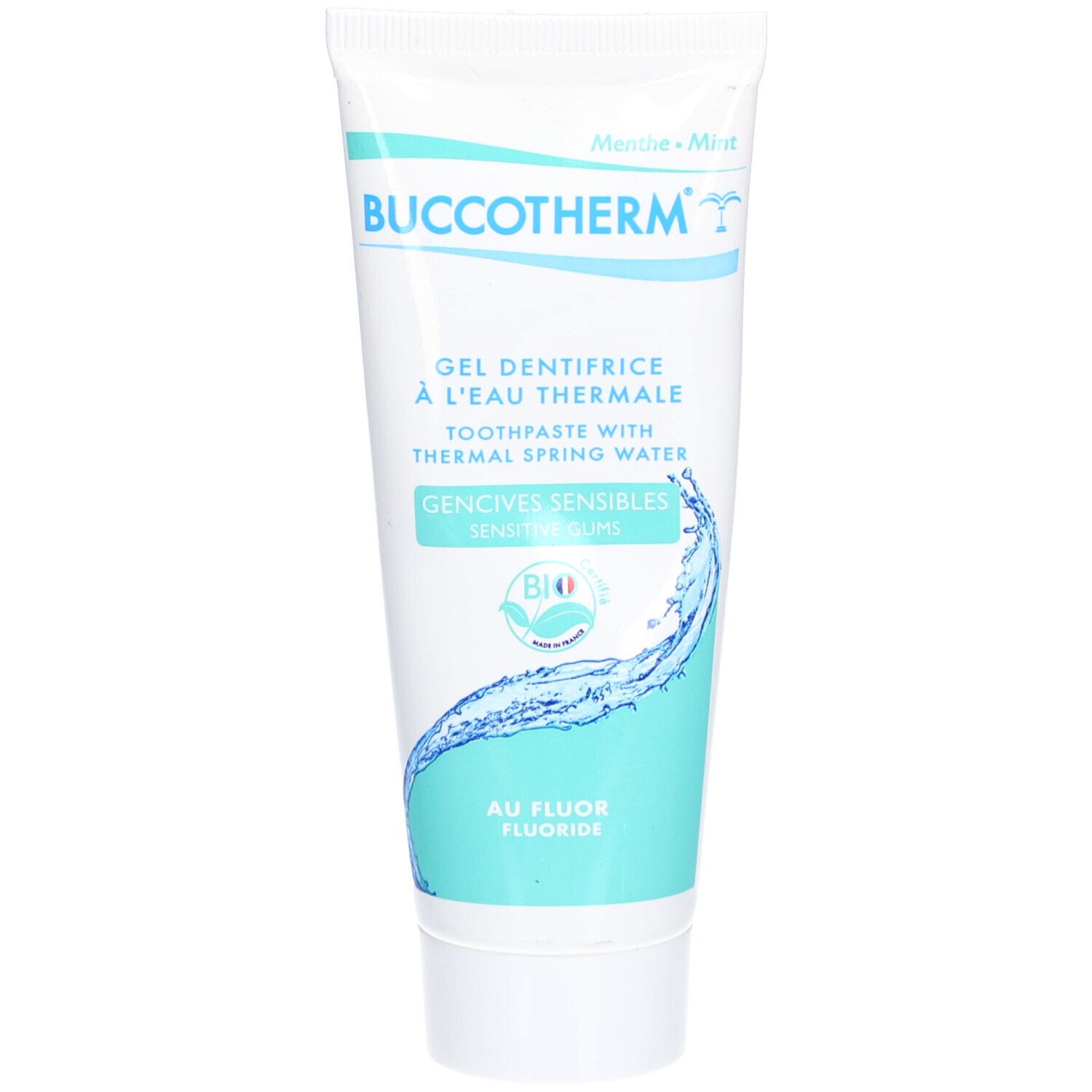 Buccotherm Gel Dentifrice à l'Eau Thermale Gencives Sensibles Au Fluor Bio
