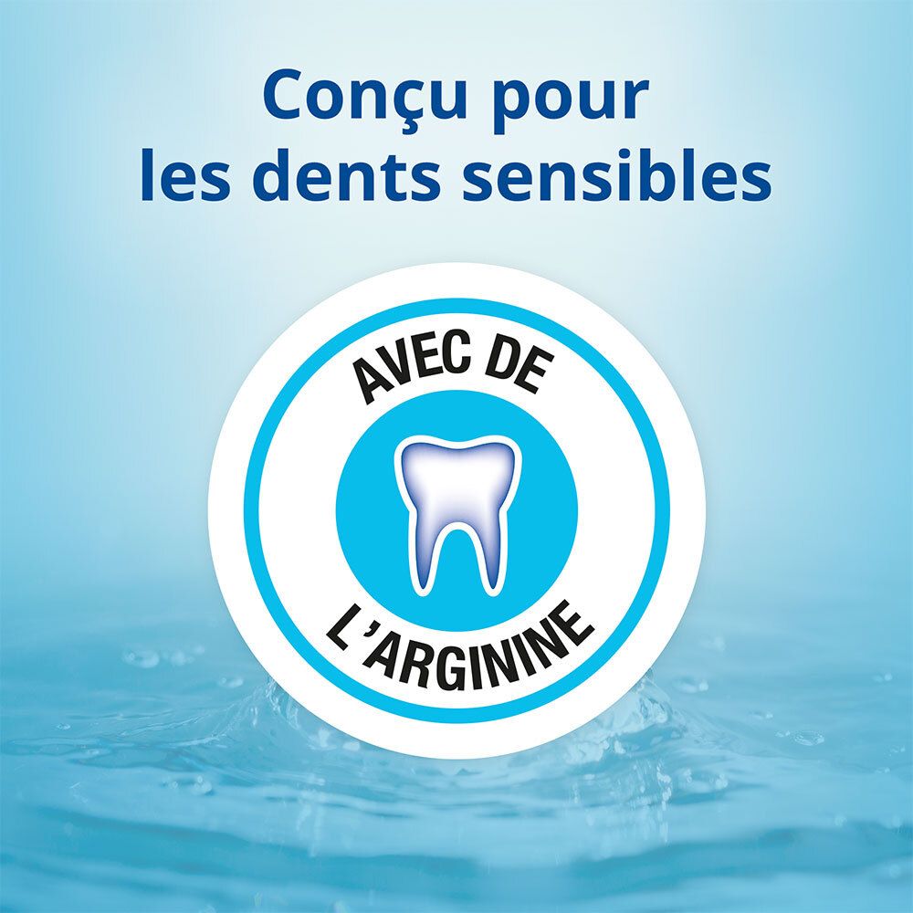 CB12 - Sensitive - Bain de bouche - Lutte contre la mauvaise haleine pendant 12 heures - Dents sensibles - Sans alcool - Arôme menthe légère - 250 ml