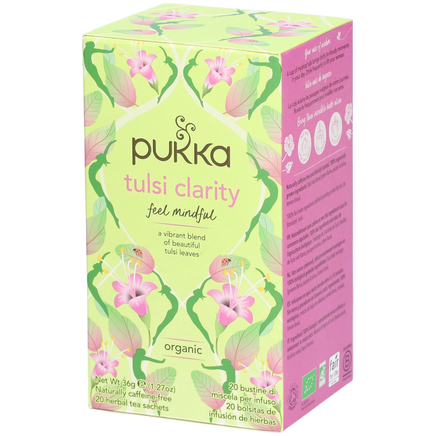pukka tulsi clarté d'esprit
