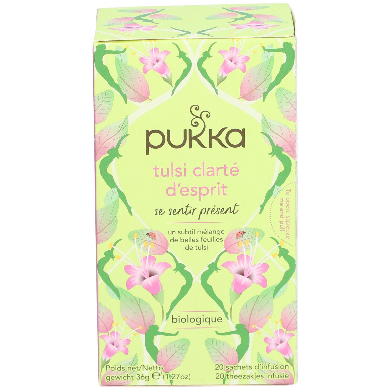 pukka tulsi clarté d'esprit