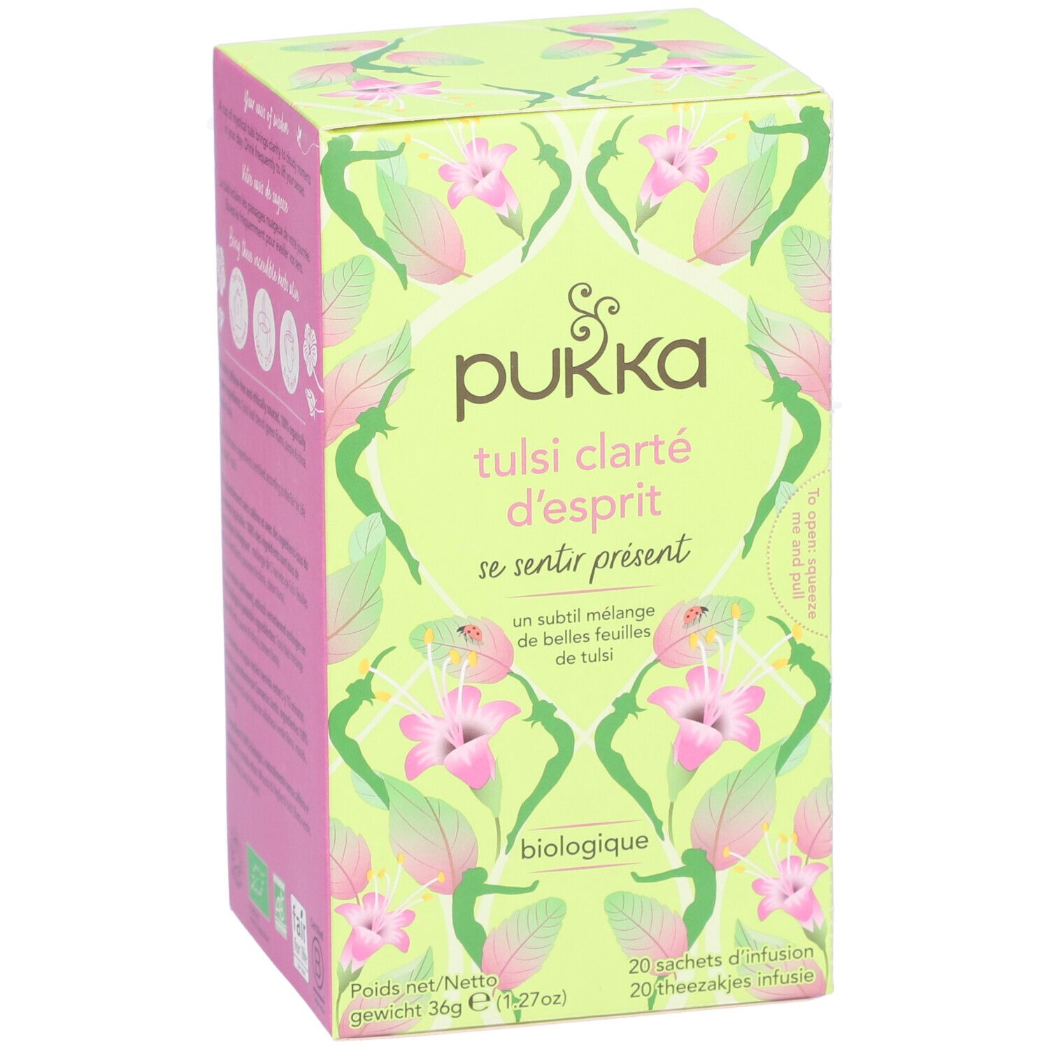 pukka tulsi clarté d'esprit