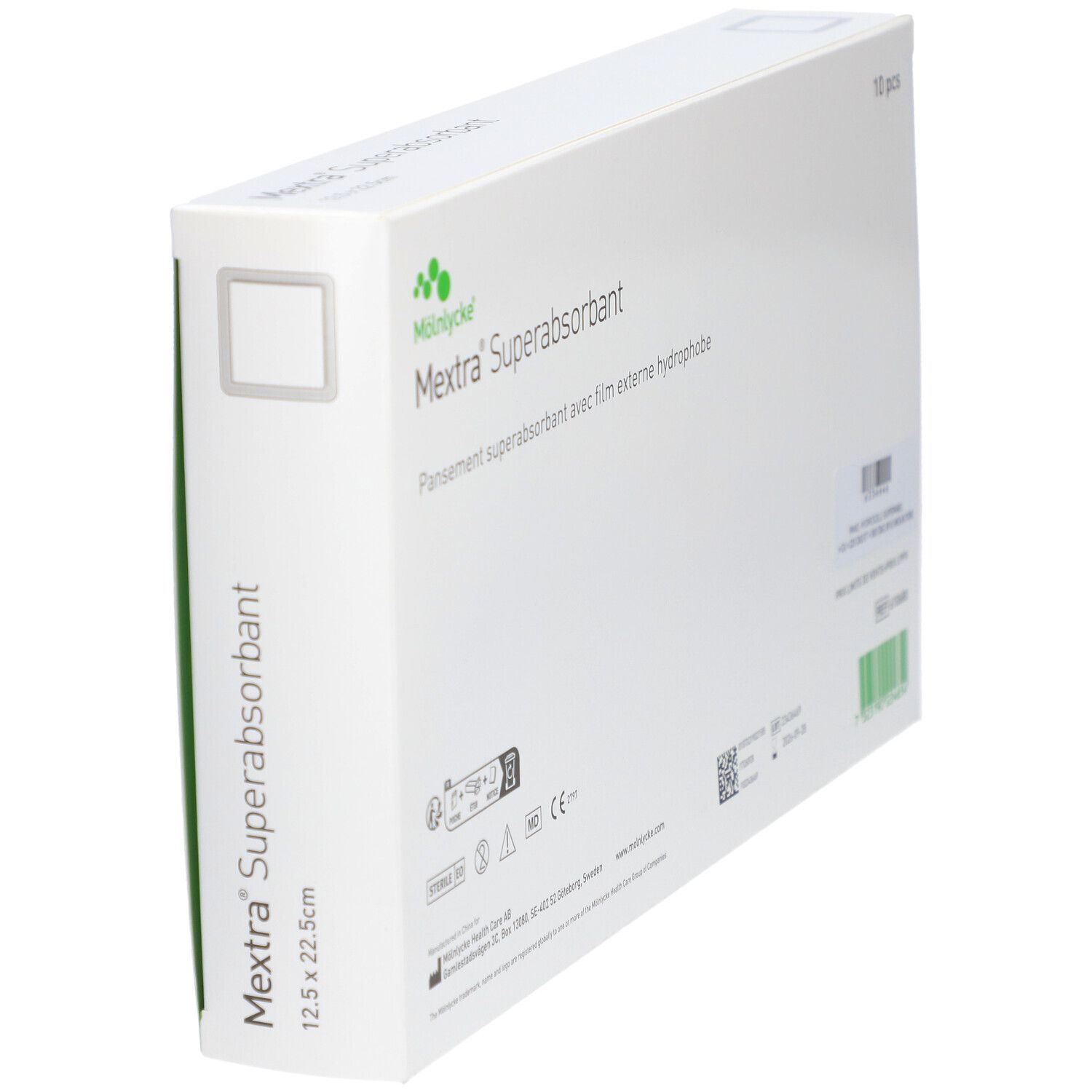 MEXTRA SUPERABSORBANT - Pansement hydrocellulaire superabsorbant, multicouche, non adhésif