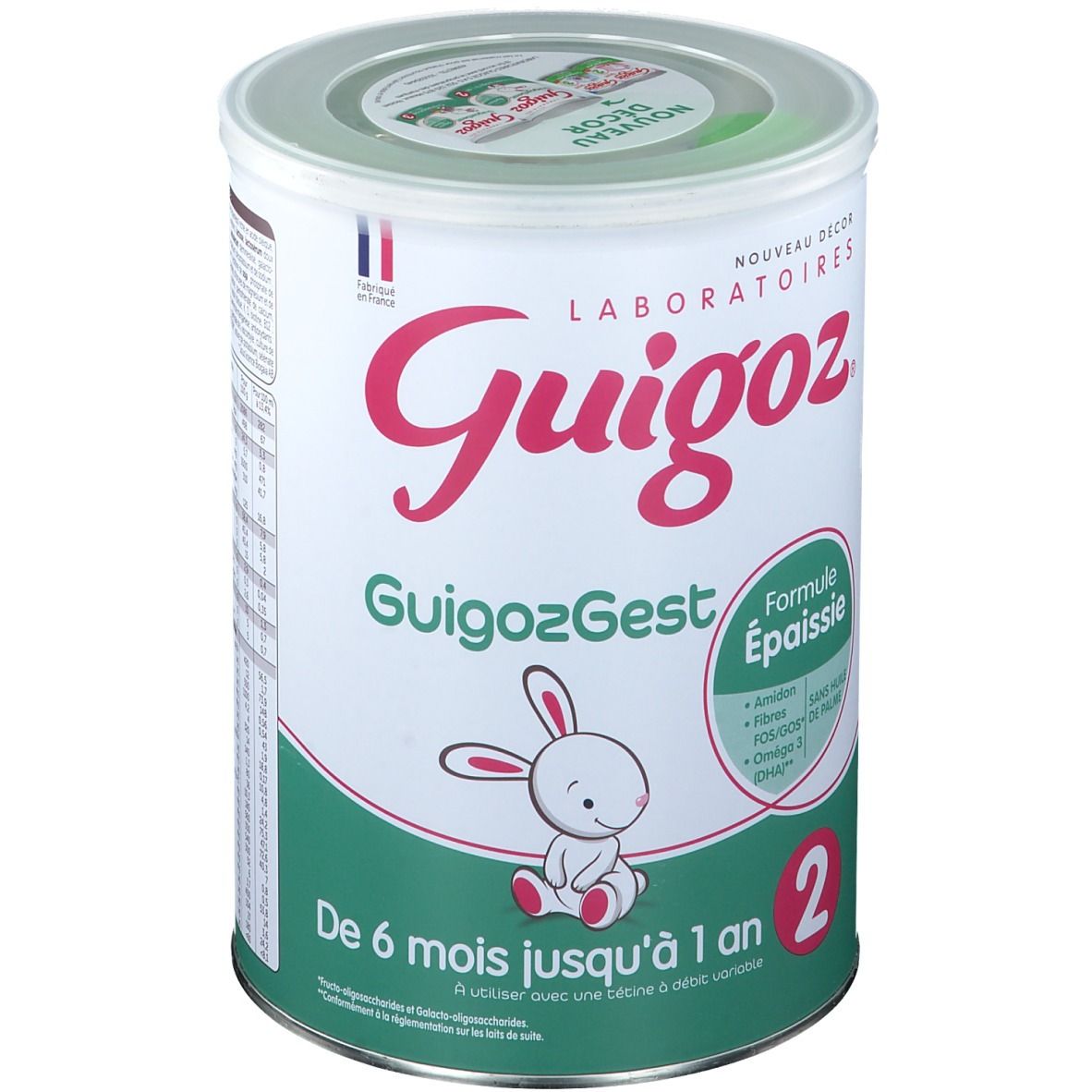 Guigoz® GuigozGest 2, Lait de suite pour nourrisson 2ème âge