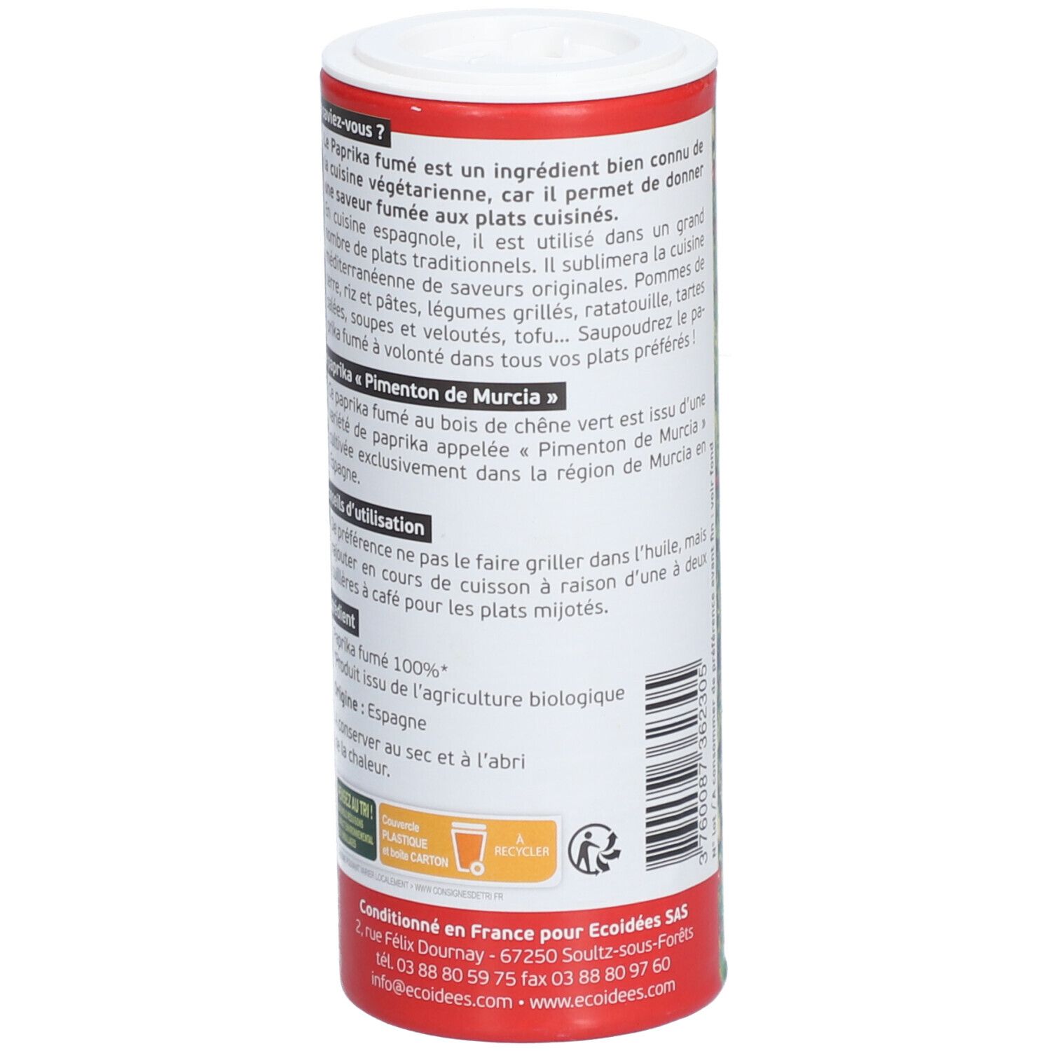 Ecoidées Paprika fumé bio