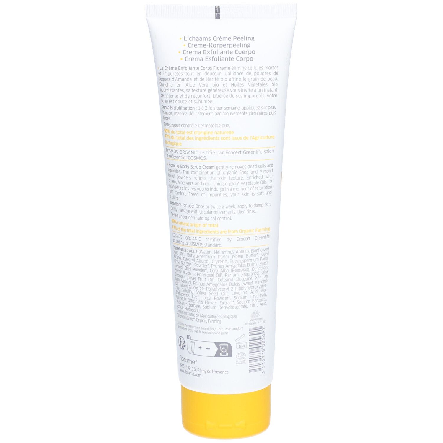 Florame Nutrition Crème Exfoliante Corps