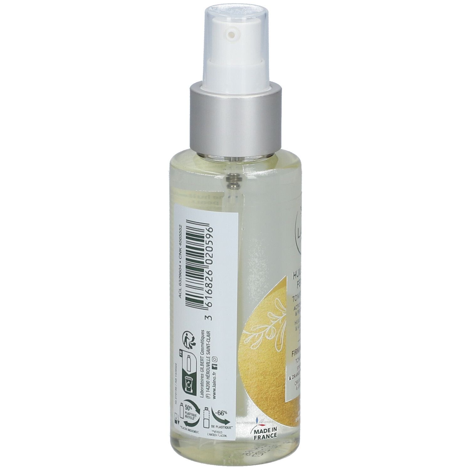LAINO Huile Sèche Fermeté Argan Pépins de Raisin BIO