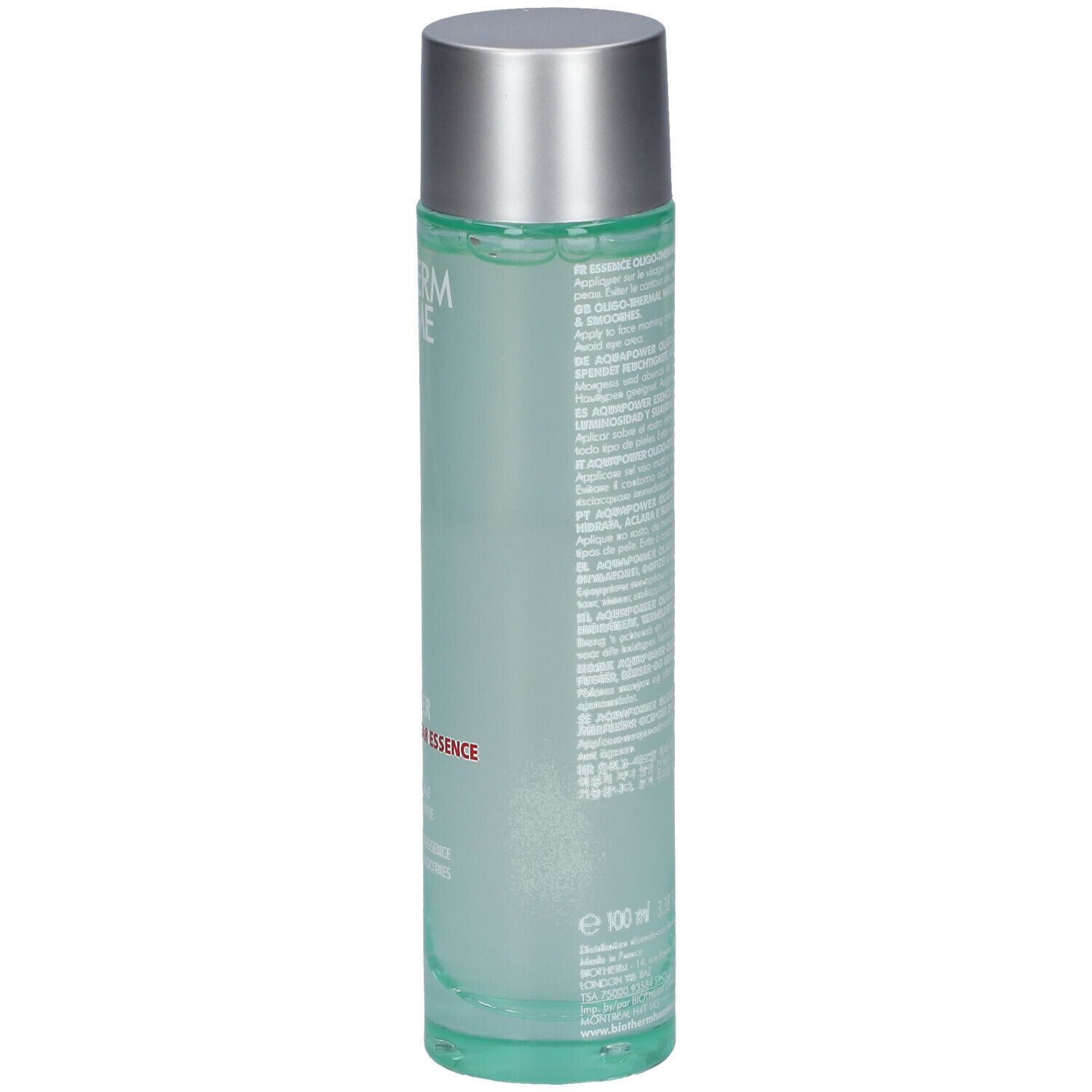 BIOTHERM HOMME Aquapower Fermented Clear Essence - Essence Oligo-Thermale