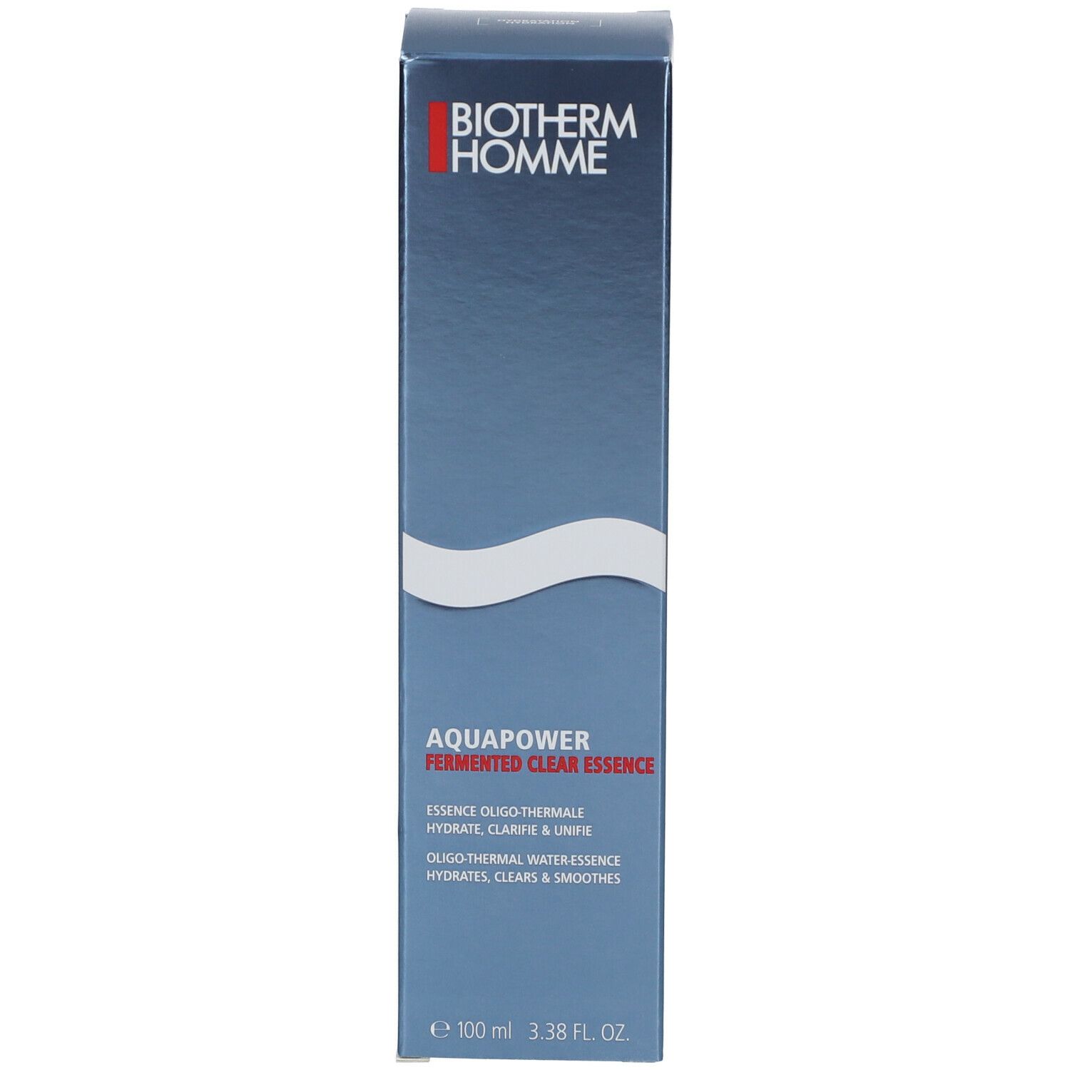 BIOTHERM HOMME Aquapower Fermented Clear Essence - Essence Oligo-Thermale