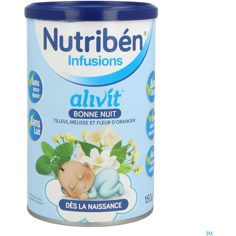 Nutribén Infusions Alivit Bonne Nuit, Poudre pour infusion