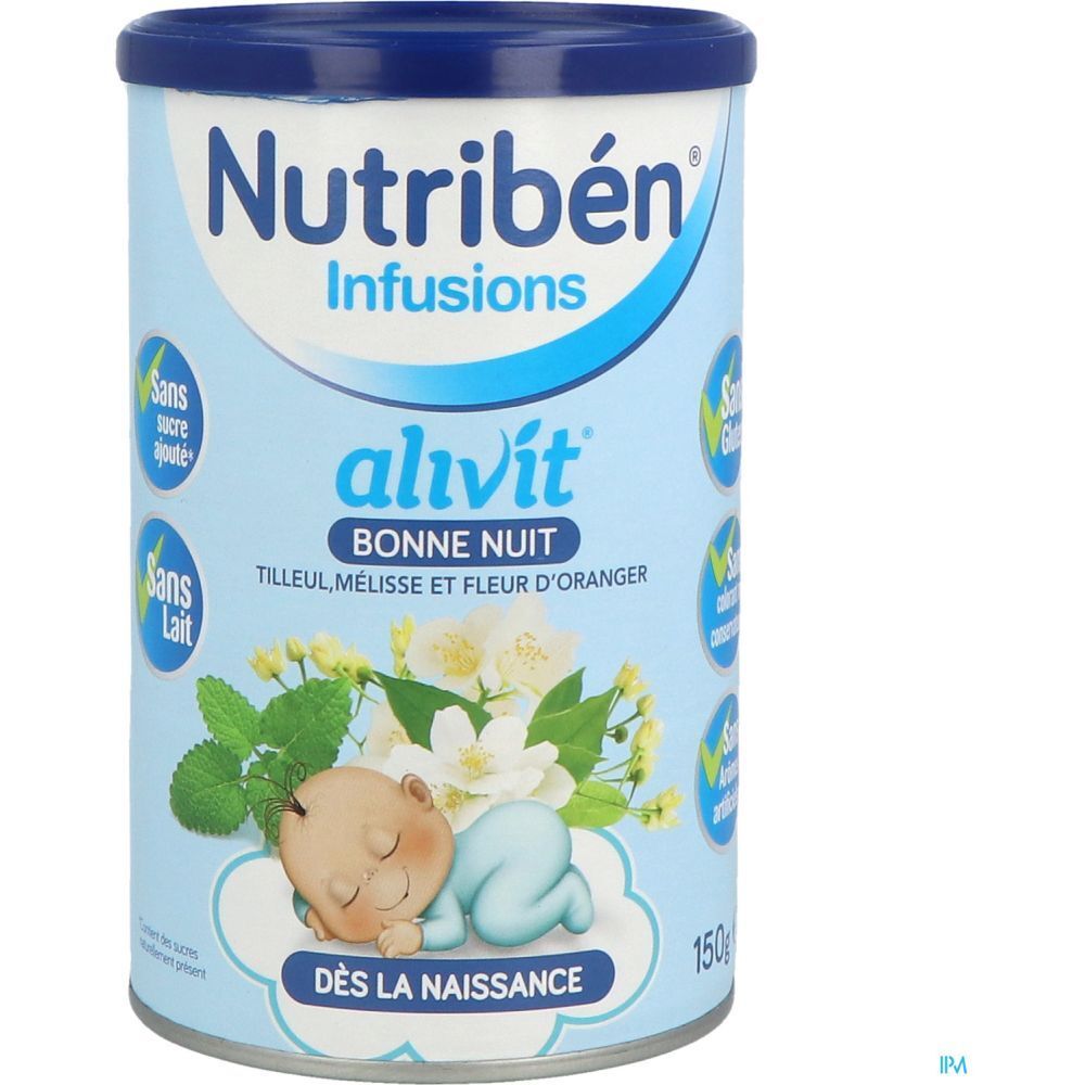 Nutribén Infusions Alivit Bonne Nuit, Poudre pour infusion