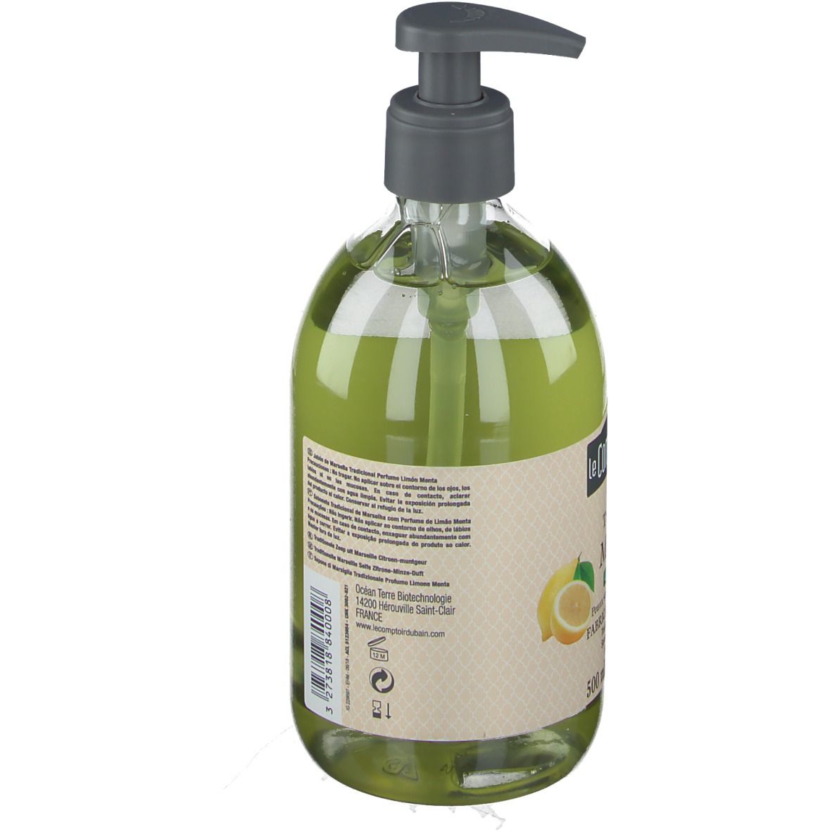 Le Comptoir du Bain savon de Marseille citron menthe