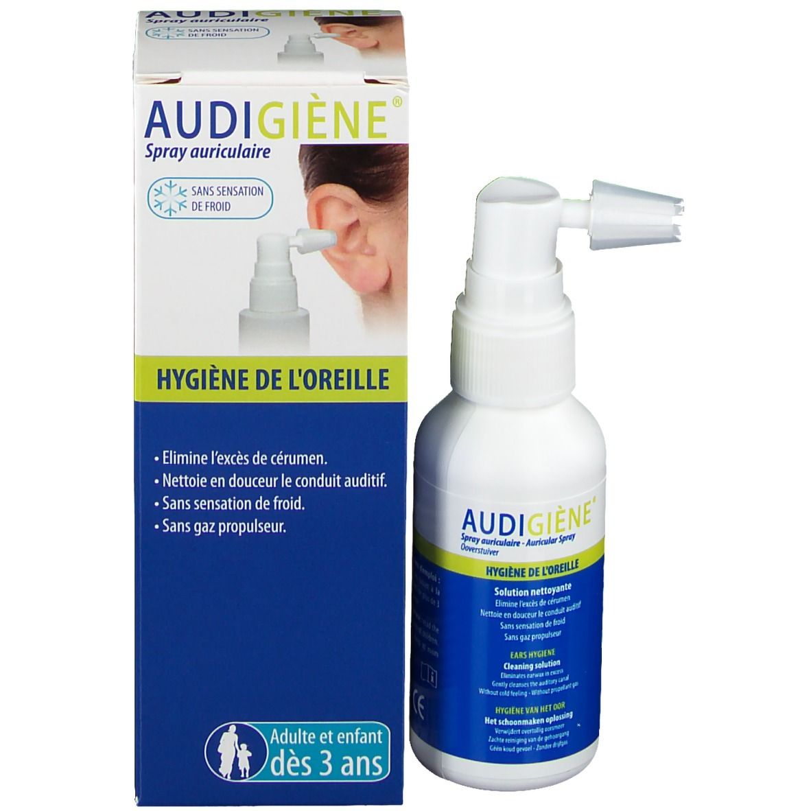 Audigiène spray auriculaire