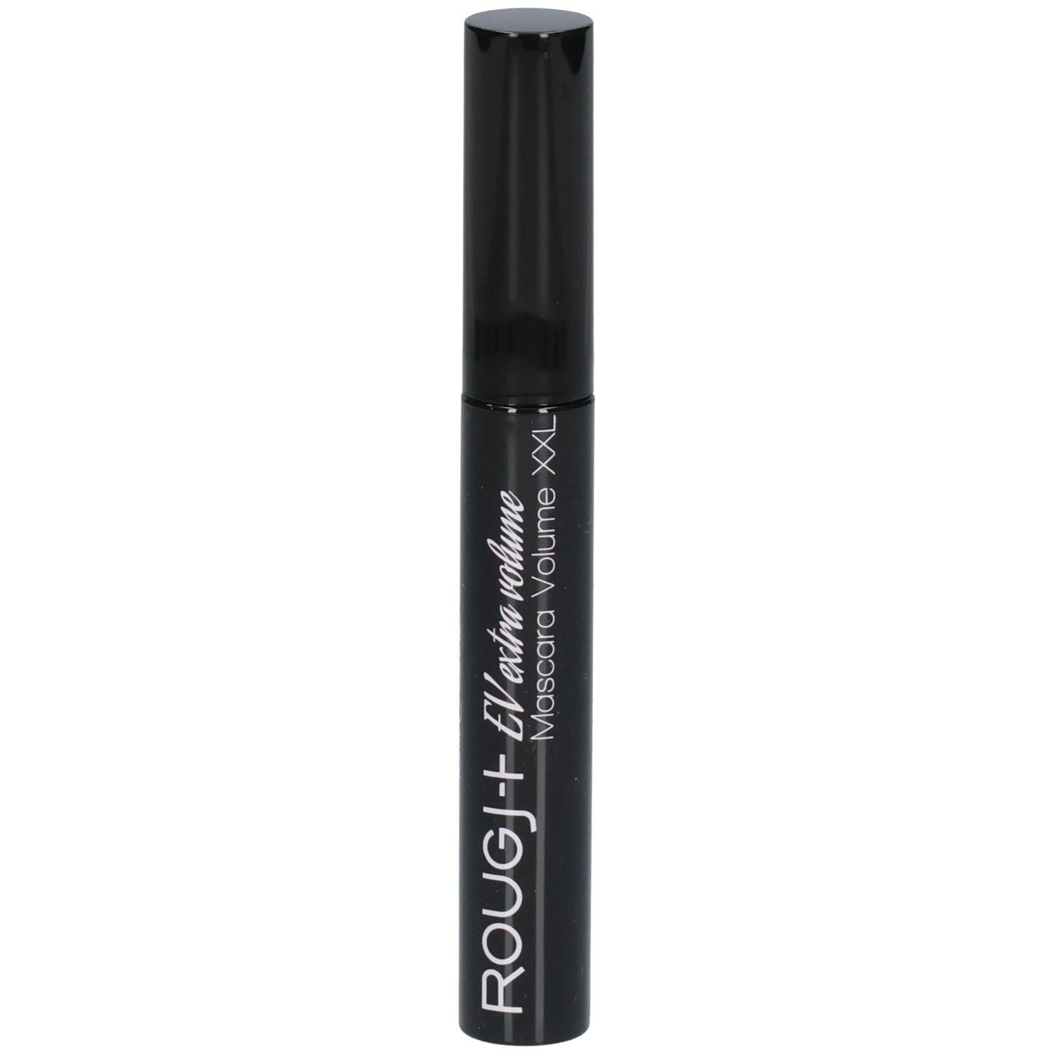 ROUGJ+ Mascara Extra Volume XXL, applicateur de mascara noir.