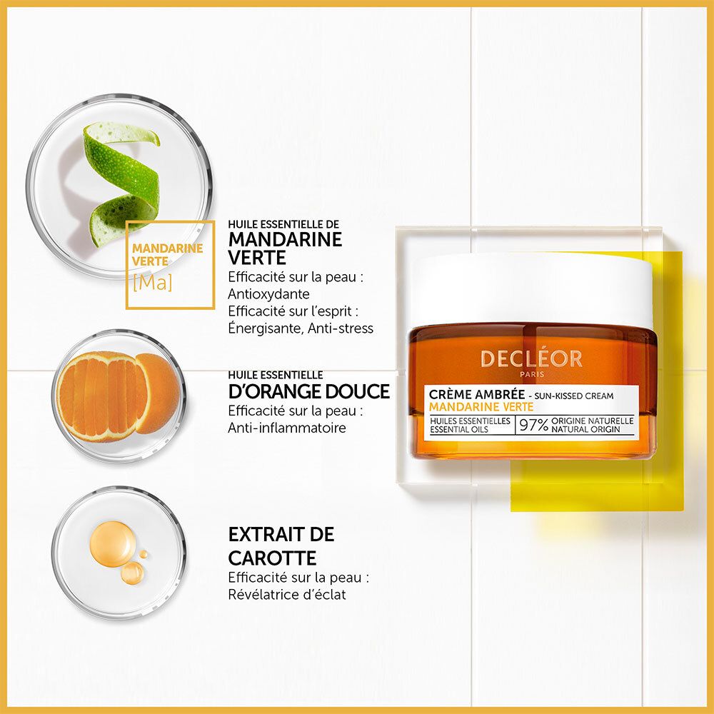 Decléor Crème Ambrée MANDARINE VERTE 50ml