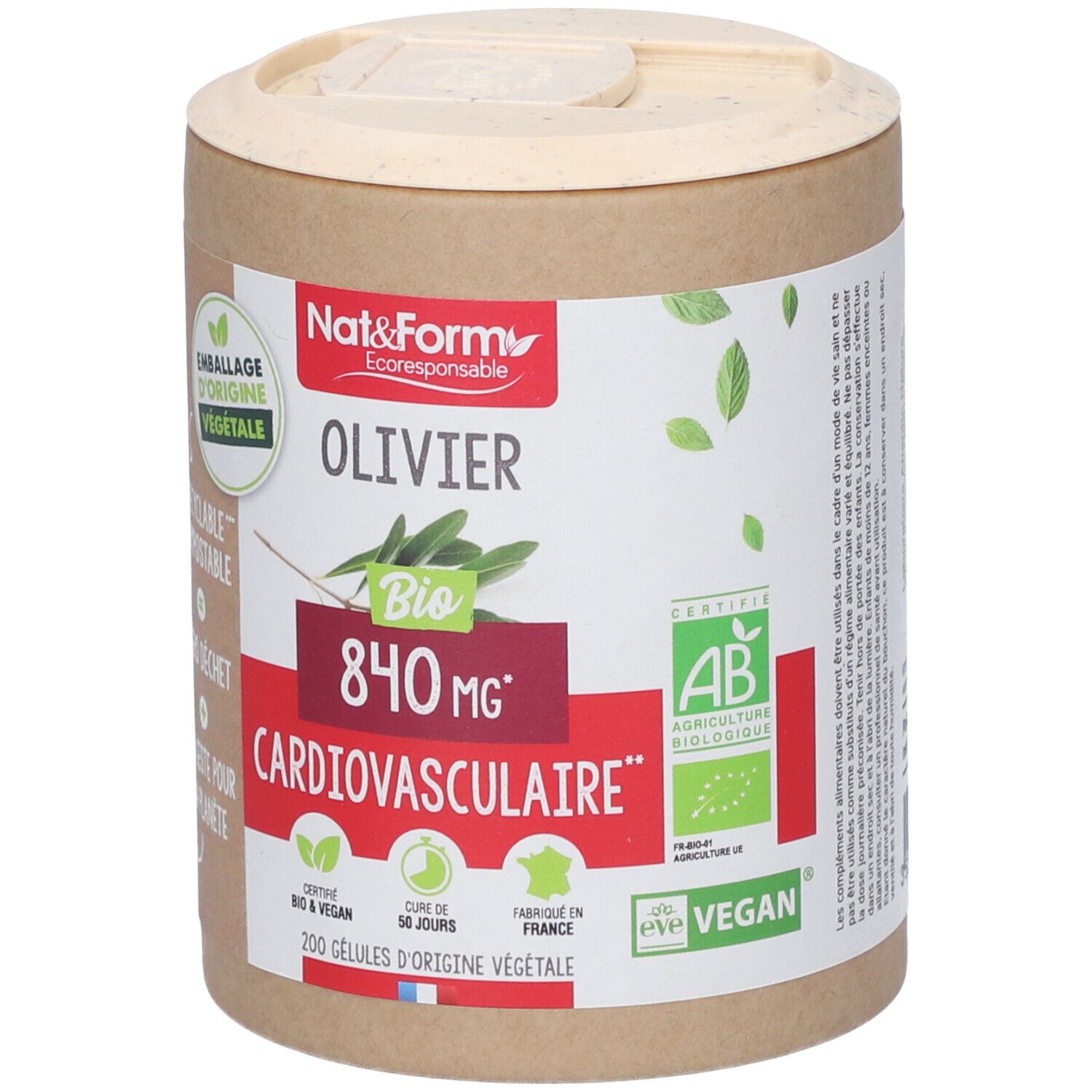 Nat&Form Olivier Bio en gélules