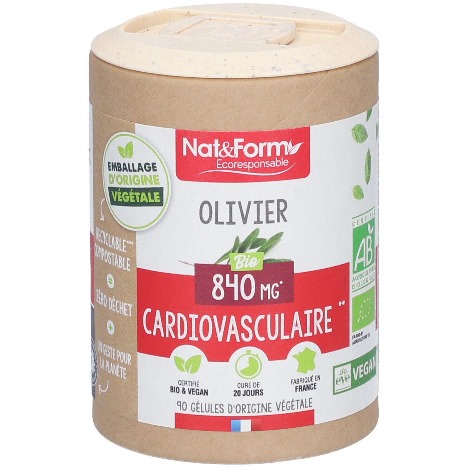 Nat&Form Olivier Bio en gélules