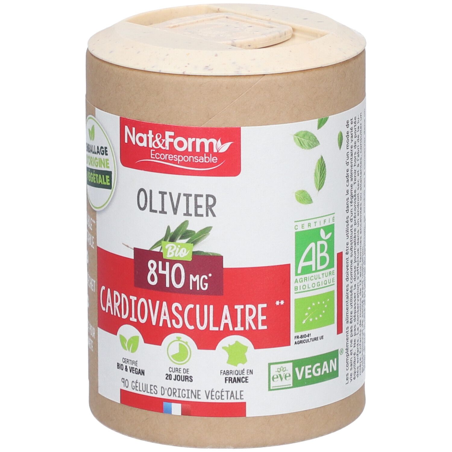 Nat&Form Olivier Bio en gélules