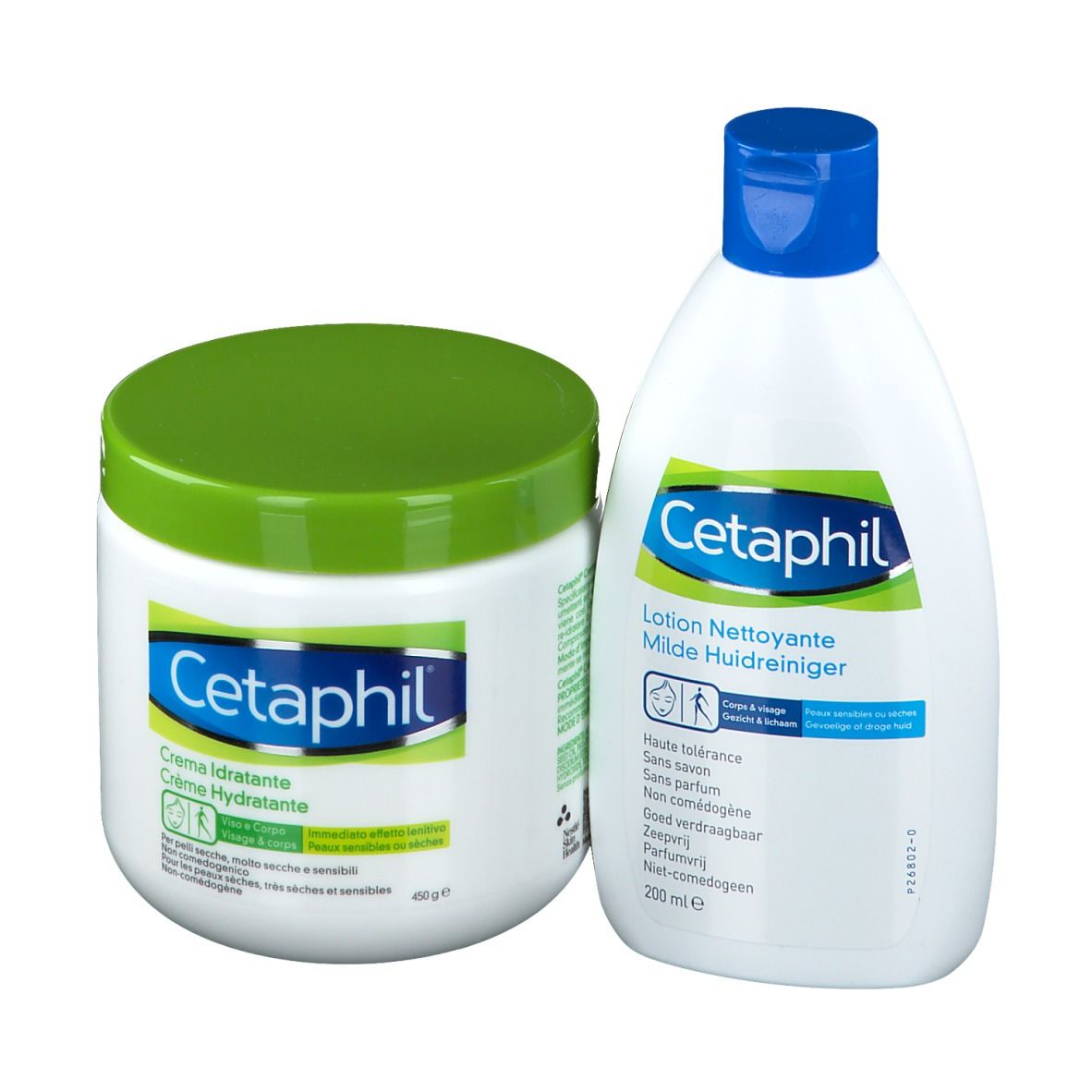 Cetaphil ® Coffret Lotion Nettoyante + Crème Hydratante