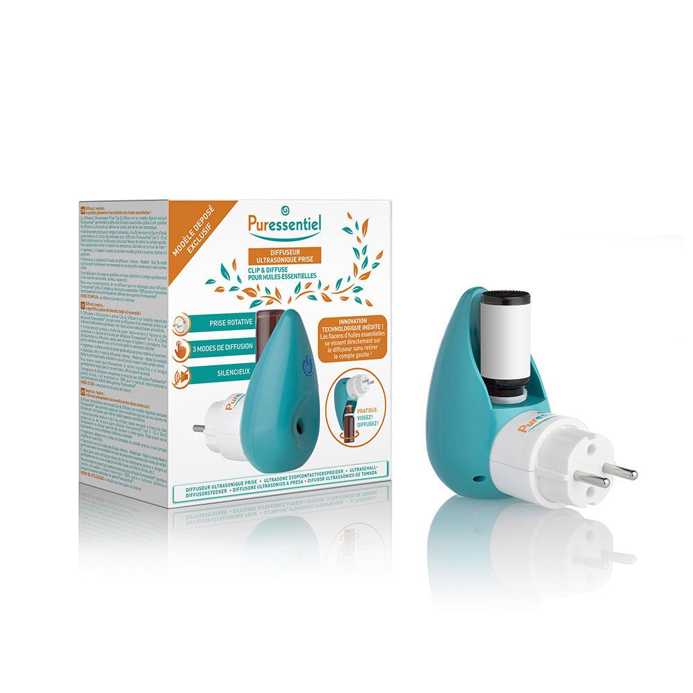 Puressentiel Diffuseur Ultrasonique Prise Clip & Diffuse