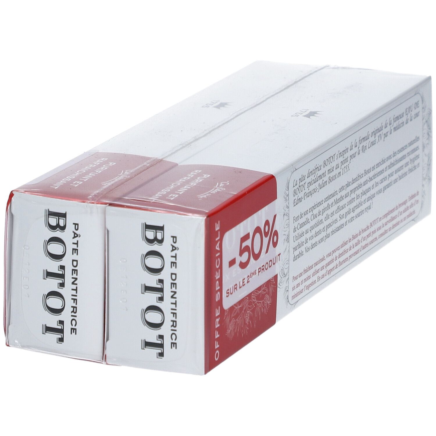 BOTOT Dentifrice Cannelle - Clou de Girofle - Menthe 150 ml - Redcare ...