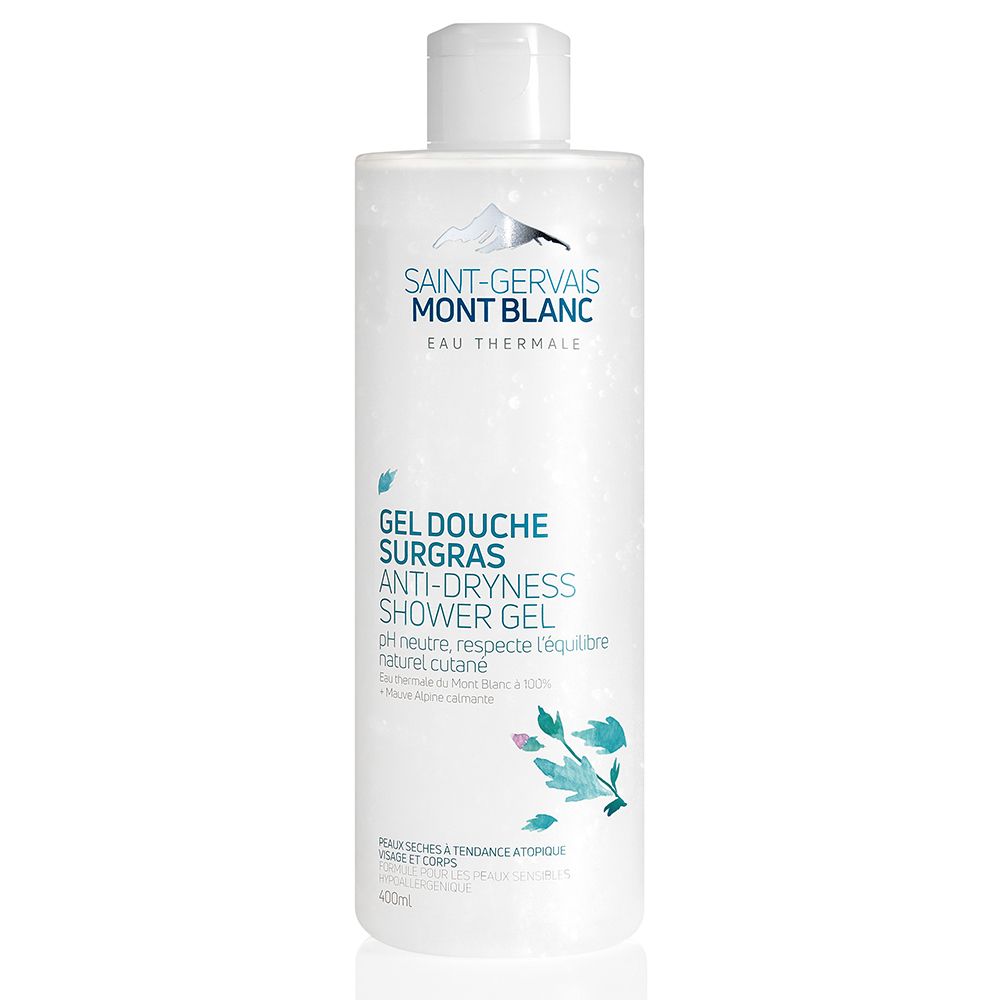 Saint-Gervais MONT BLANC Gel douche surgras dermatologique