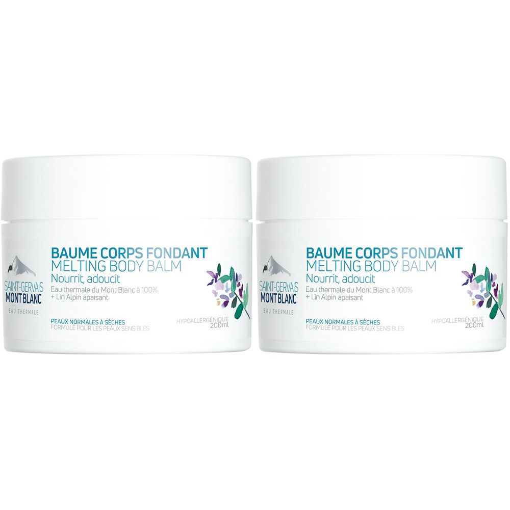 Saint-Gervais MONT BLANC Baume douceur corps 200 ml