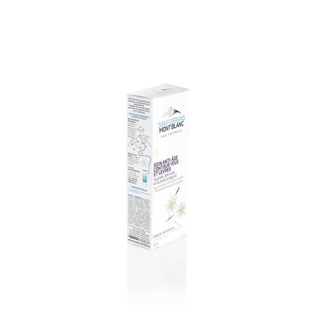 Saint-Gervais MONT BLANC Soin anti-âge contour yeux et lèvres 15 ml