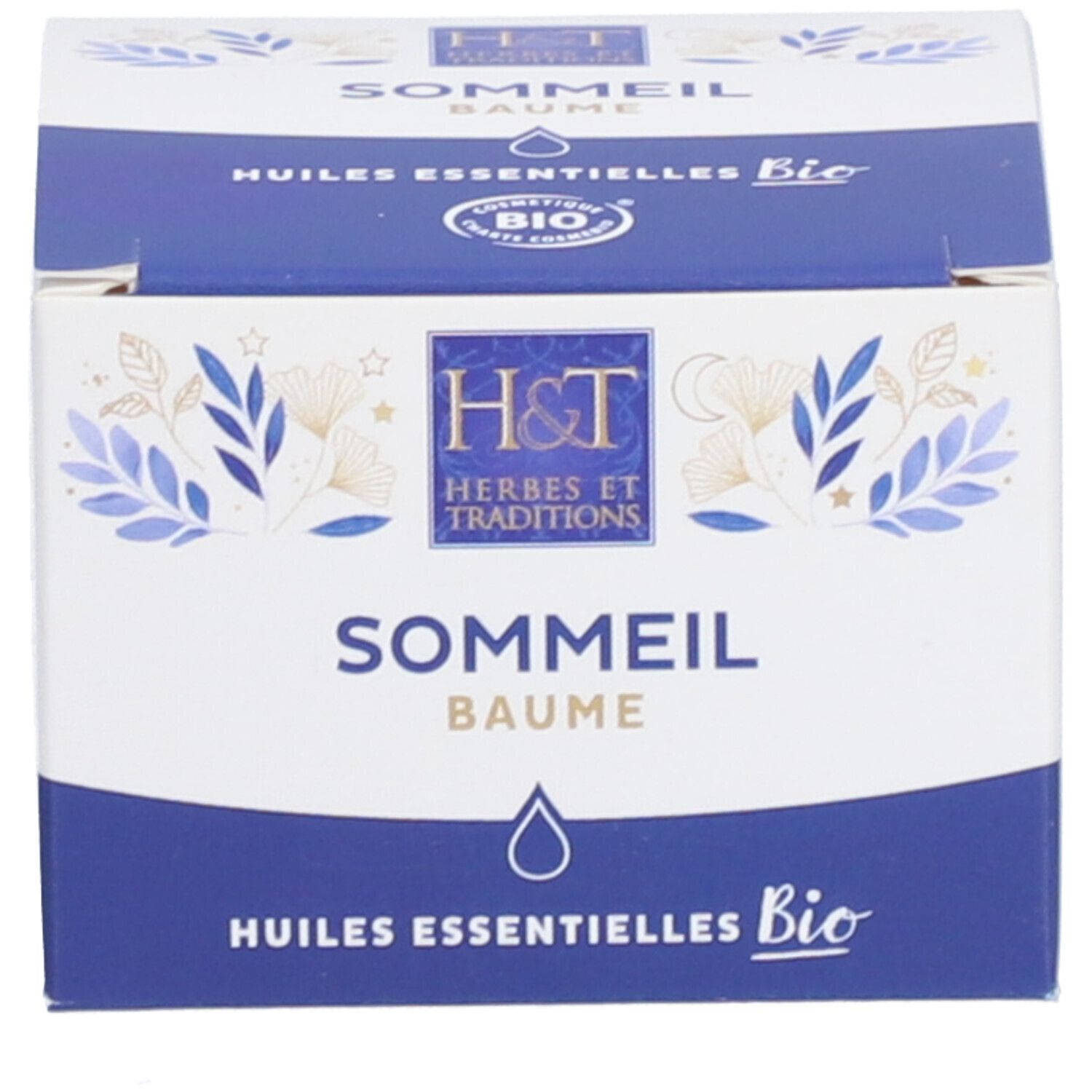 Herbes et Traditions Baume Souverain Sommeil Bio - Détente et Sommeil 30 ml -