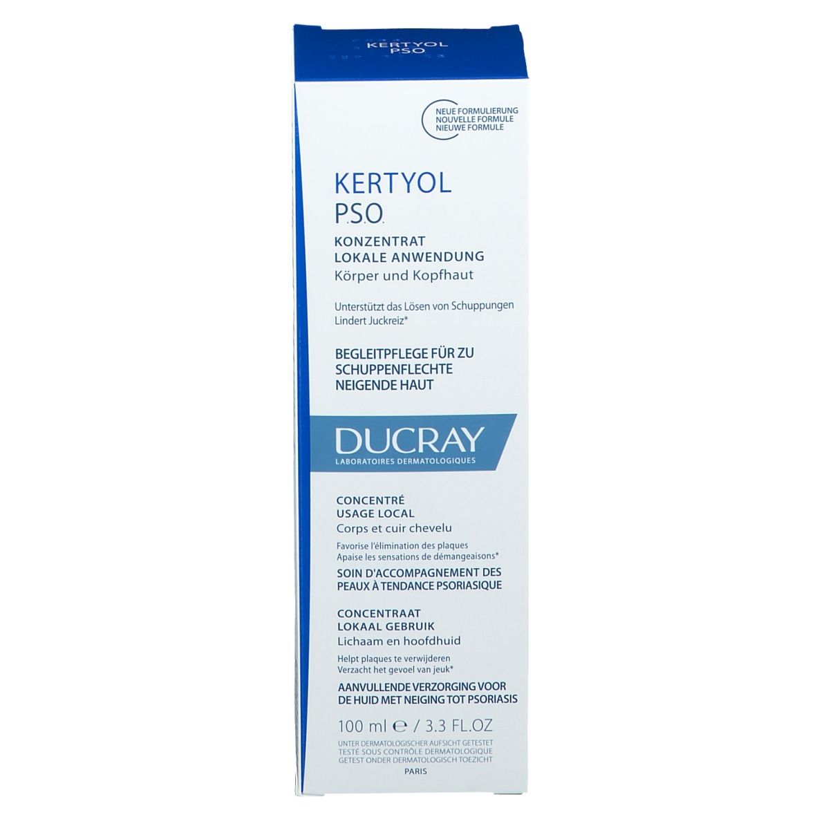 DUCRAY KERTYOL P.S.O. Concentré usage local