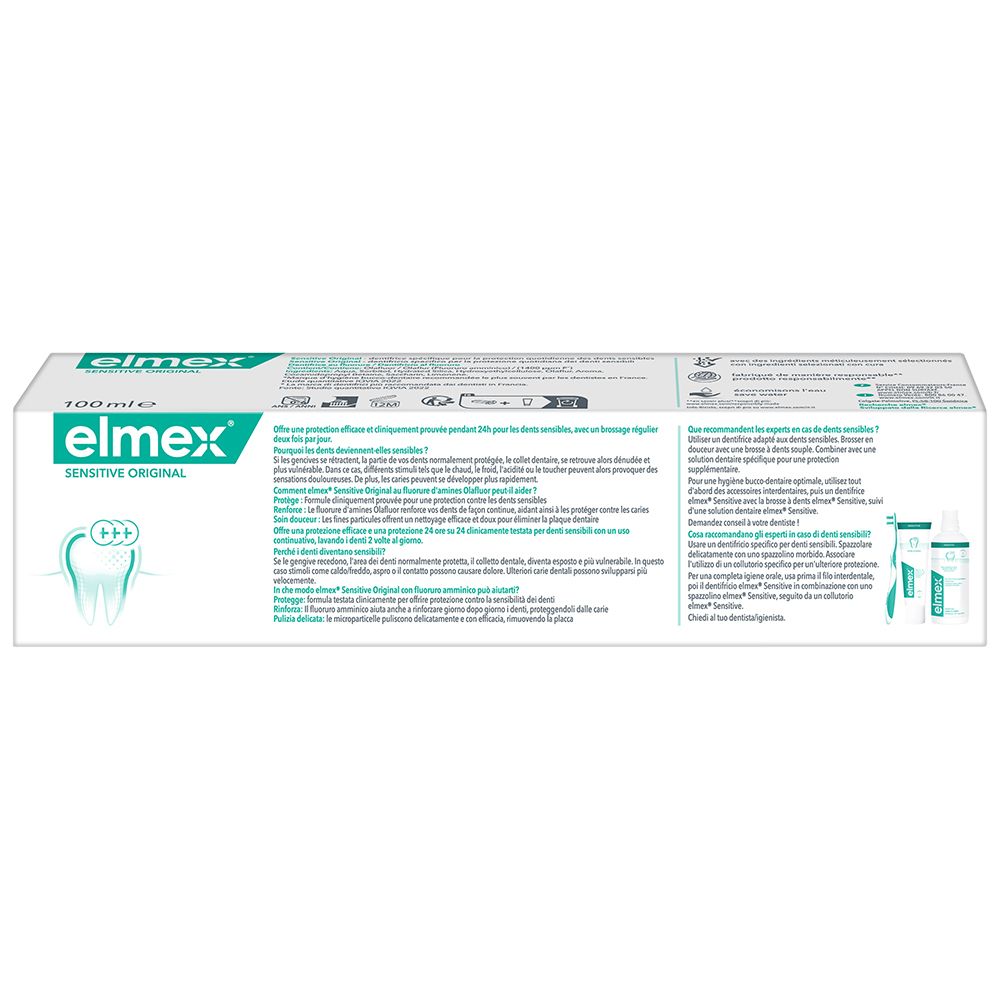 elmex® Sensitive dentifrice