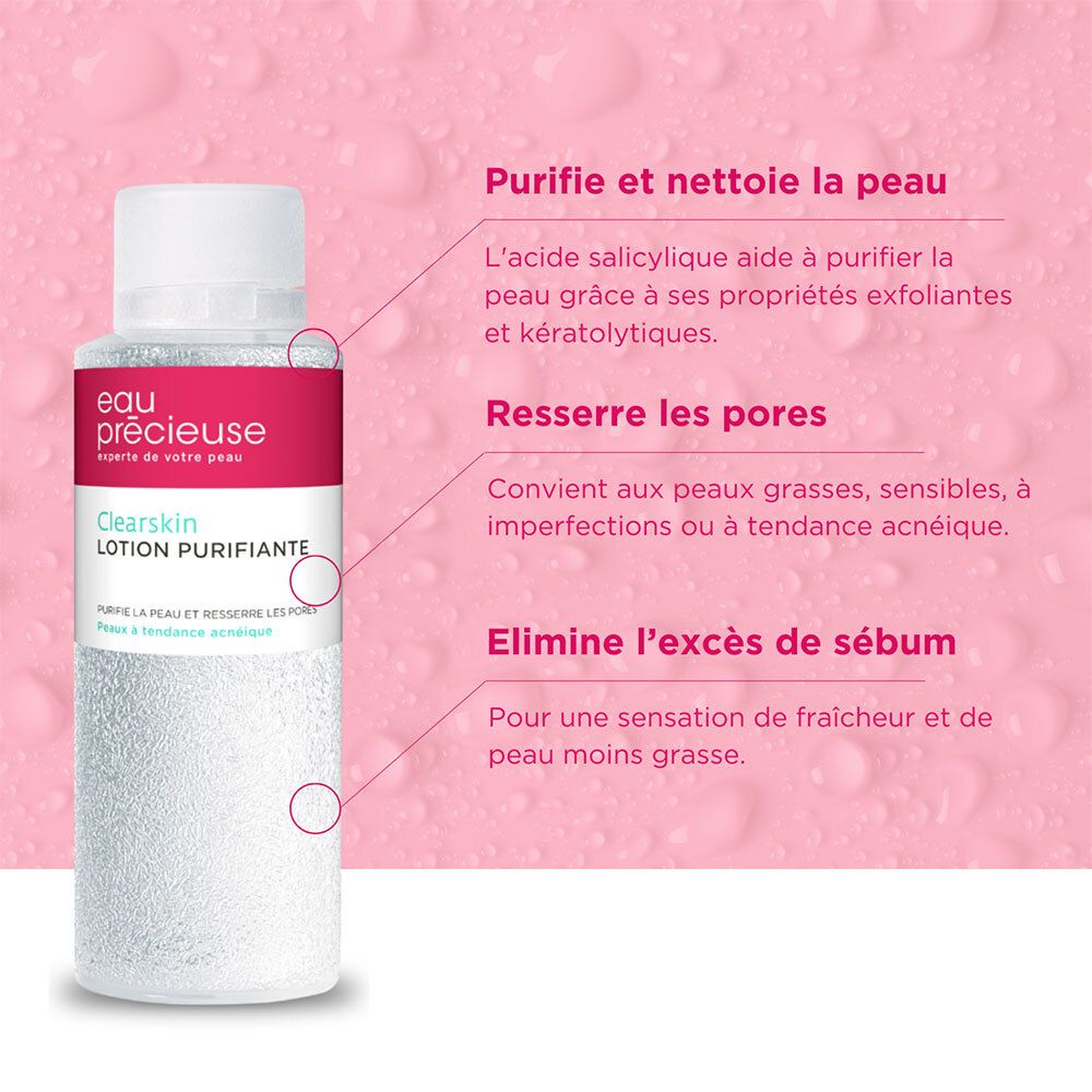 Eau Précieuse Lotion Purifiante Nettoyante  Lot de 2x375ml