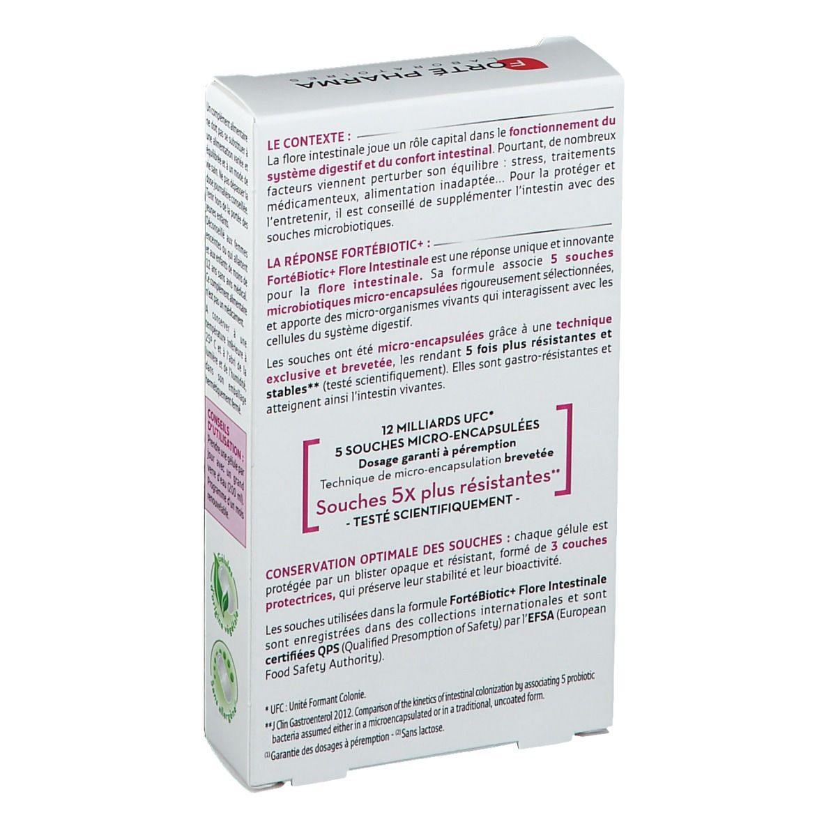 Forté Pharma FORTÉBIOTIC+ Flore intestinale