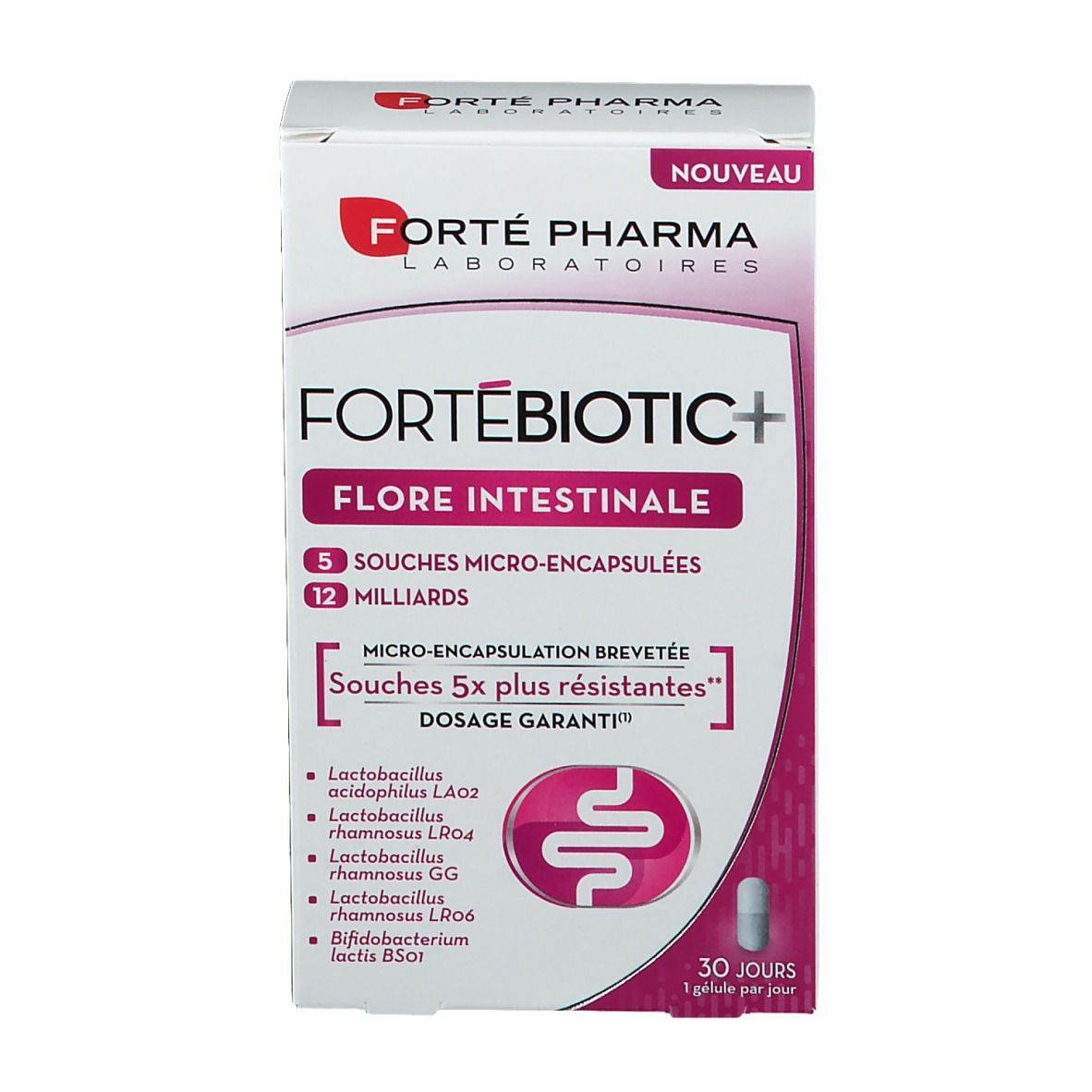 Forté Pharma FORTÉBIOTIC+ Flore intestinale